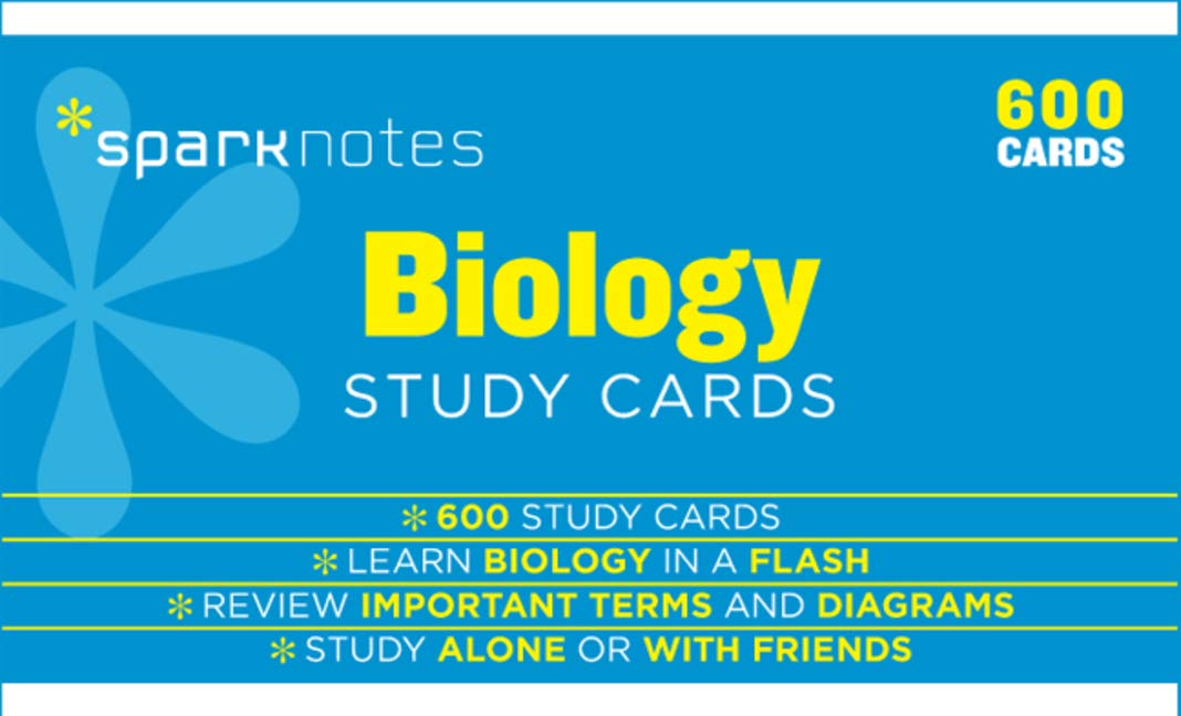 Biology SparkNotes Study Cards (Volume 2)