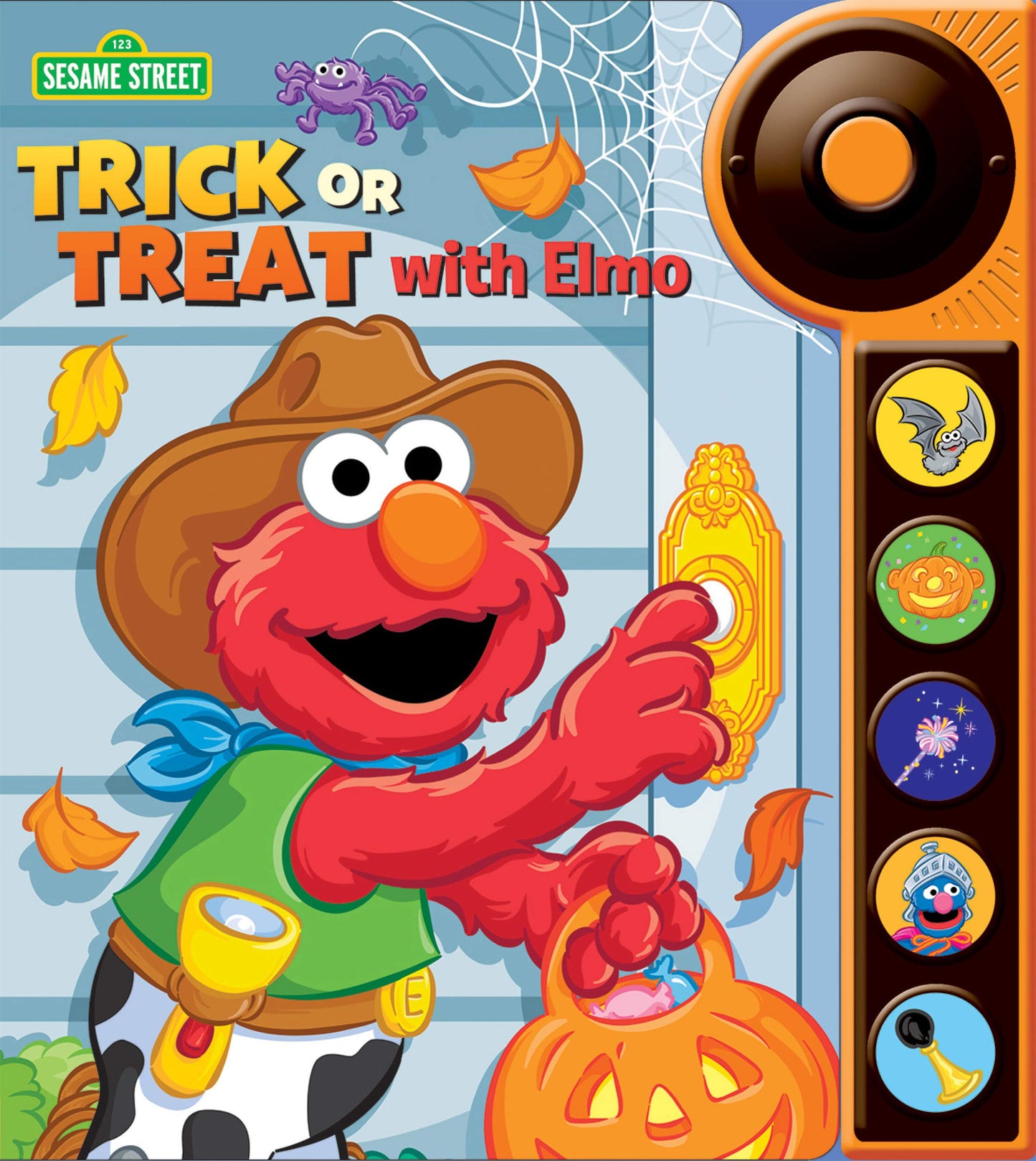 Sesame Street Doorbell Sound Book: Trick or Treat with Elmo