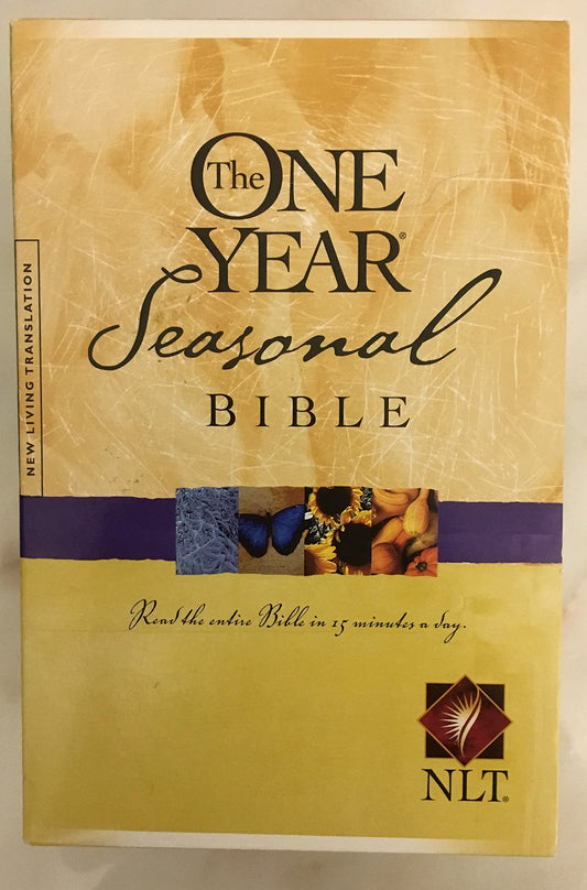 One Year Seasonal Bible NLT slipcase set (One Year Seasonal Gift Set)