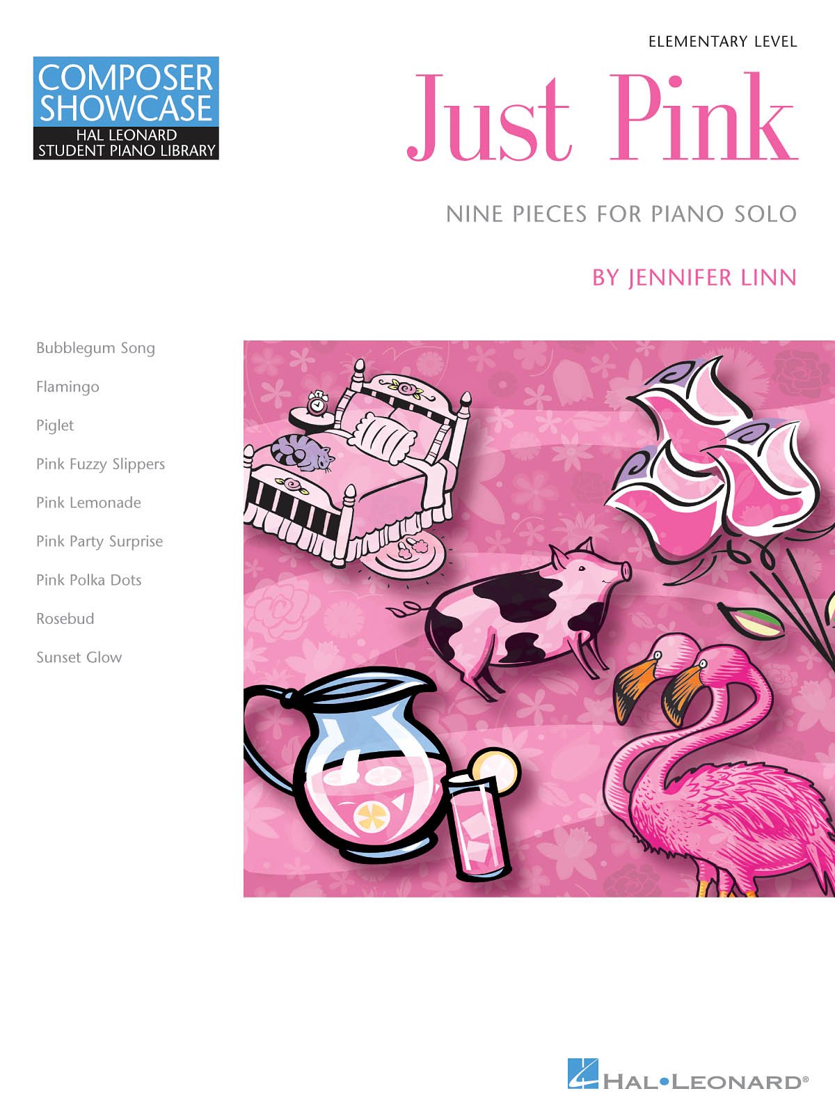 Just Pink - Nine Pieces for Piano Solo: Hal Leonard Student Library Composer Showcase Elementary Level