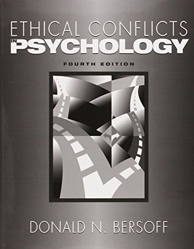 Ethical Conflicts in Psychology