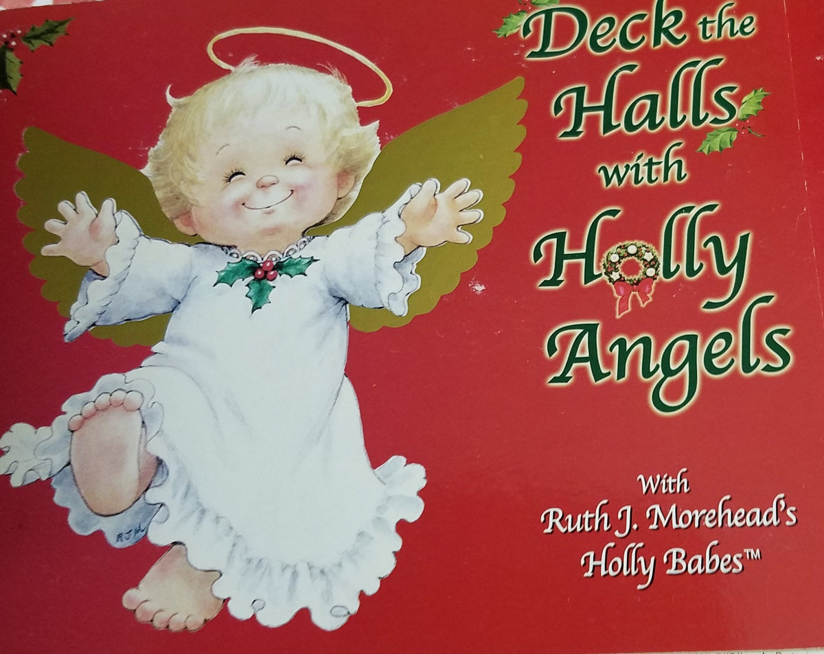 Deck the Halls with Holly Angels Board Book