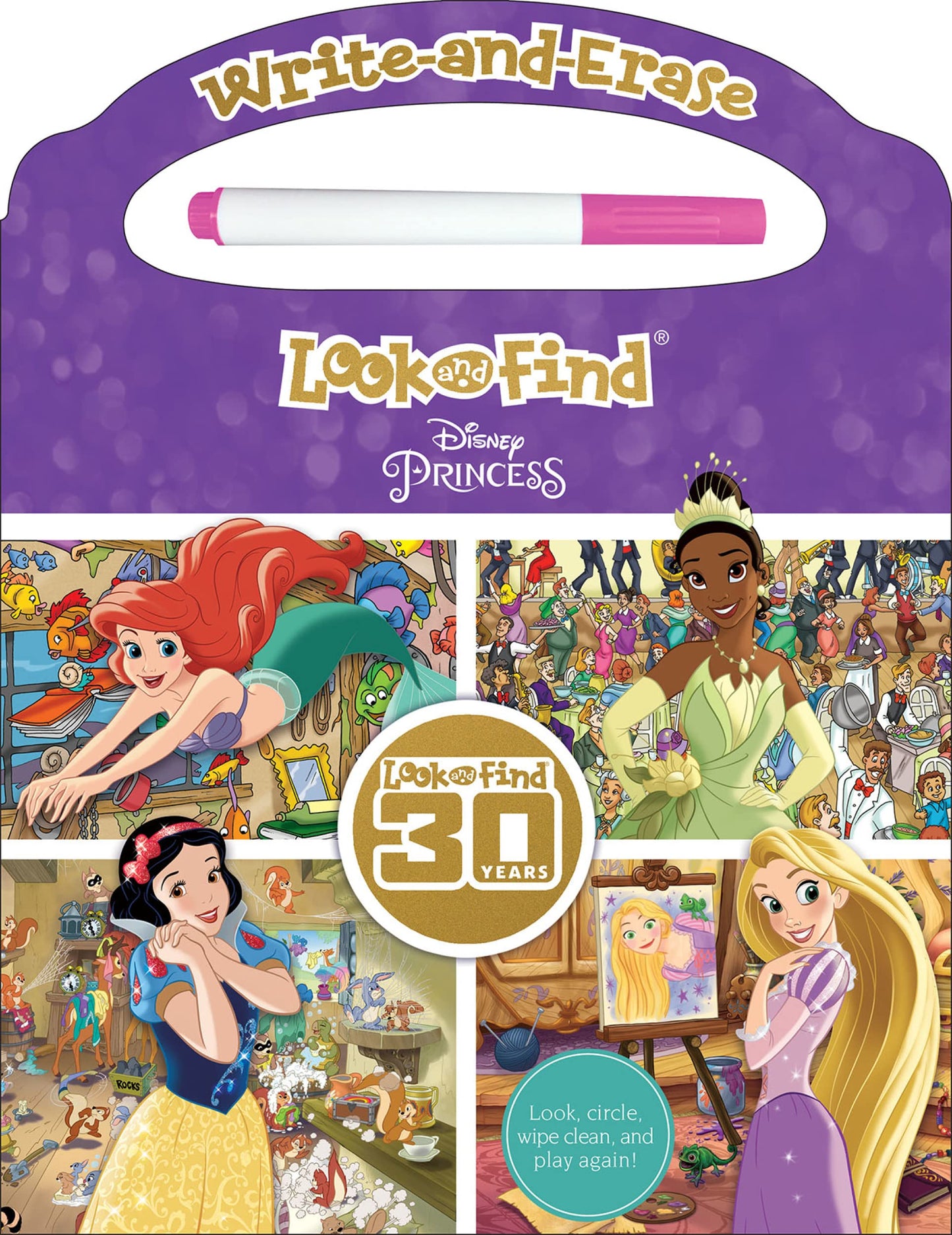 Disney Princess: Write and Erase Look and Find