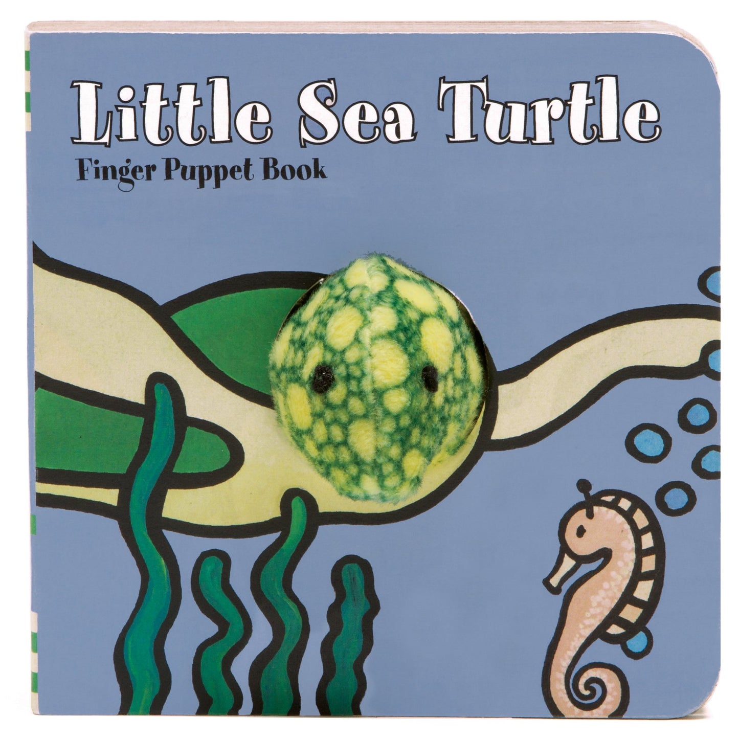 Little Sea Turtle: Finger Puppet Book: (Finger Puppet Book for Toddlers and Babies, Baby Books for First Year, Animal Finger Puppets) (Little Finger Puppet Board Books)