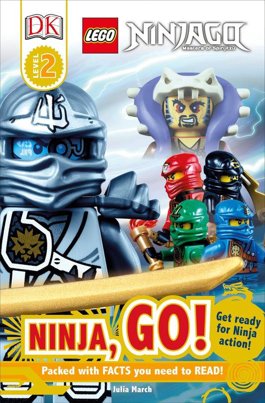 DK Readers L2: LEGO® NINJAGO: Ninja, Go!: Get Ready for Ninja Action! (DK Readers Level 2)