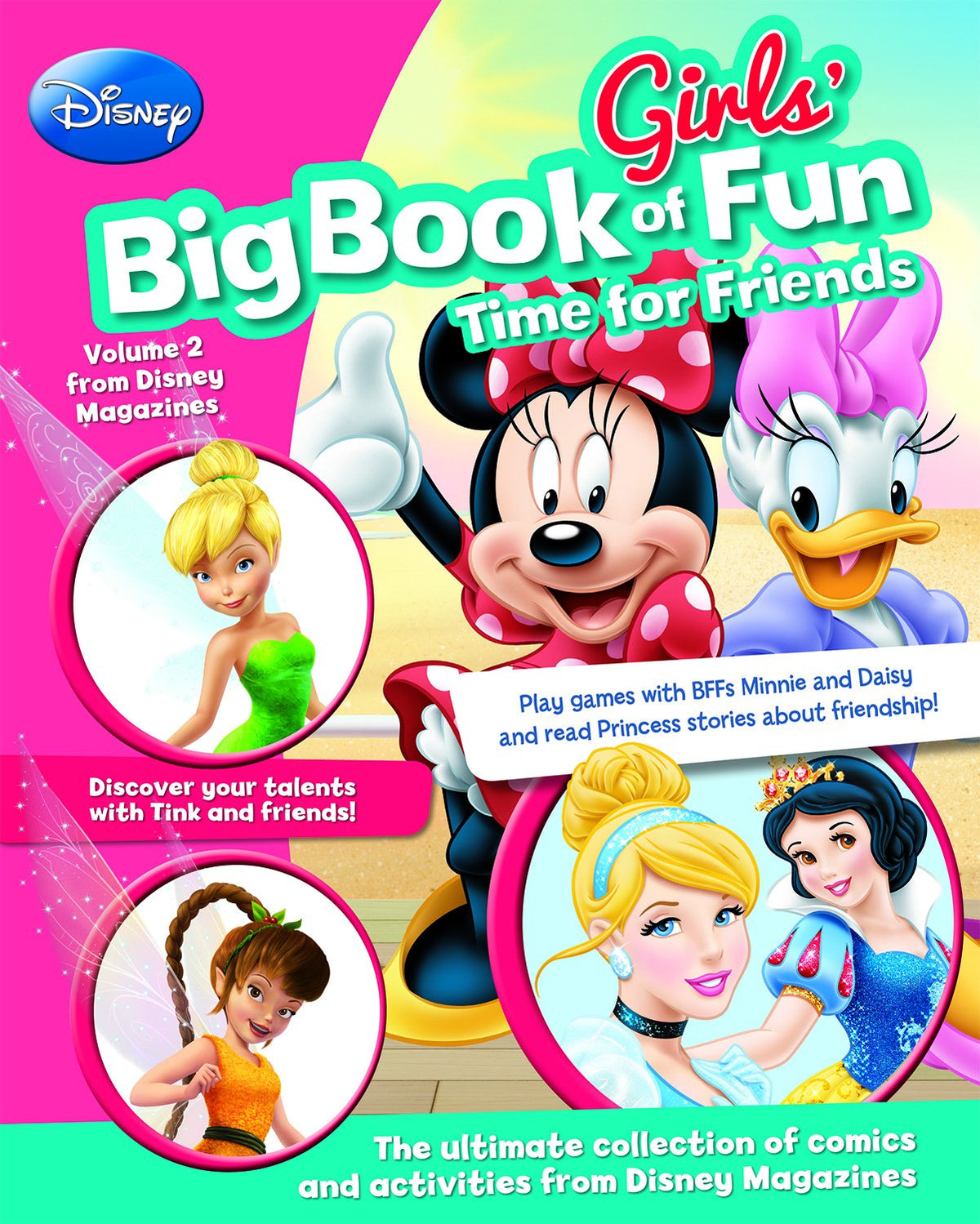 Disney Girls' Big Book of Fun Time for Friends