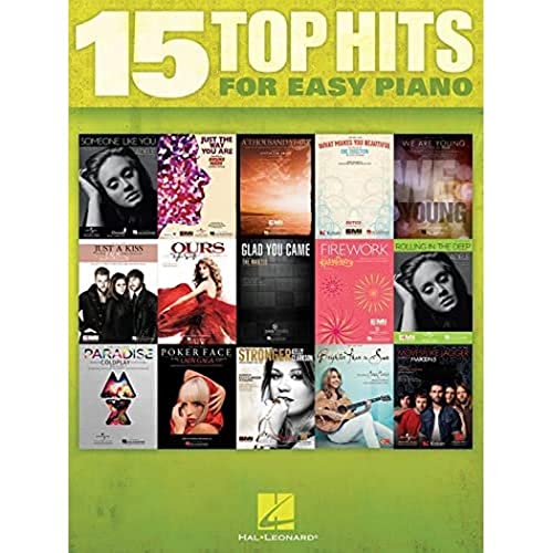 15 Top Hits for Easy Piano