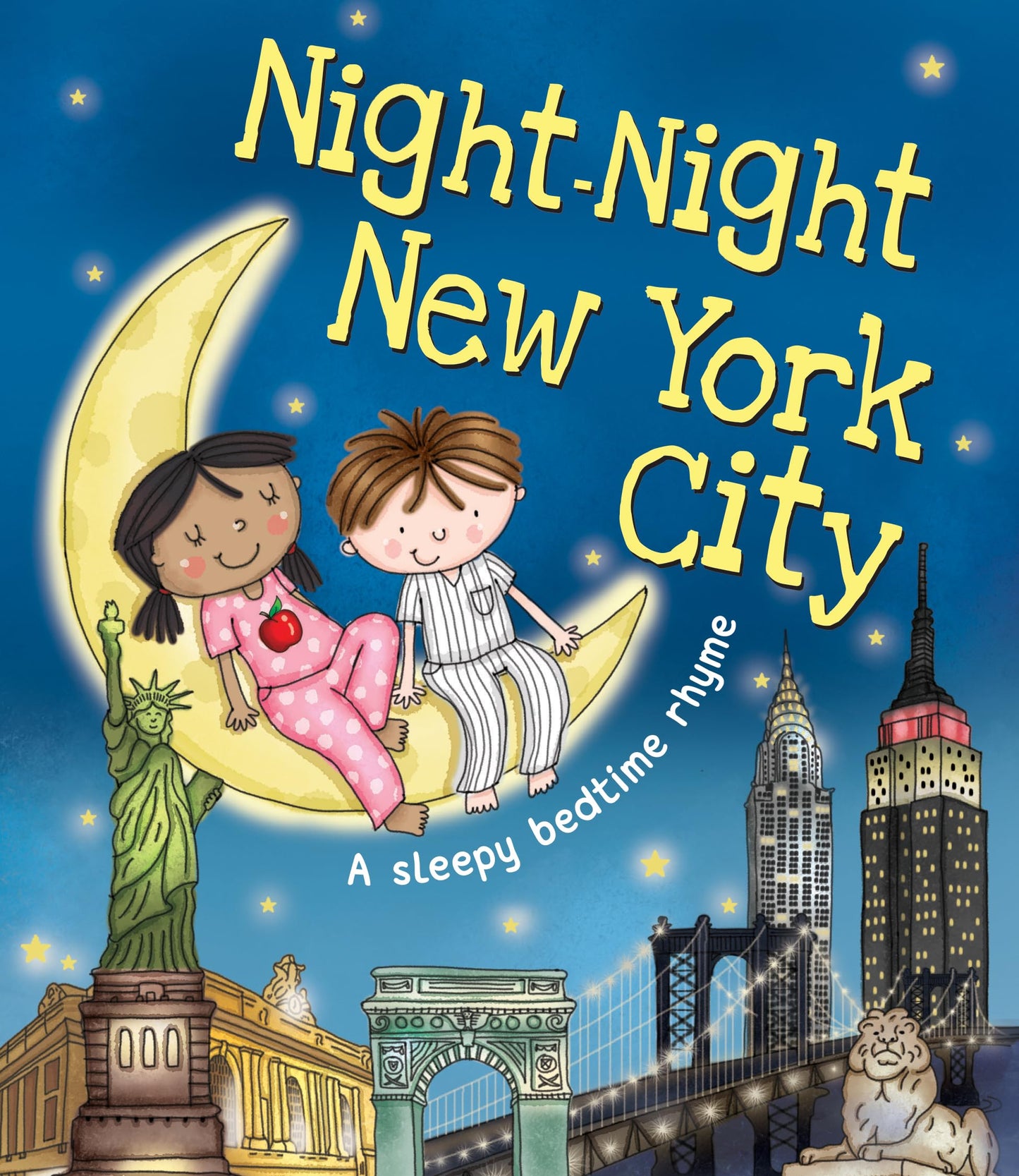 Night-Night New York City: A Bedtime Board Book of New York City Landmarks
