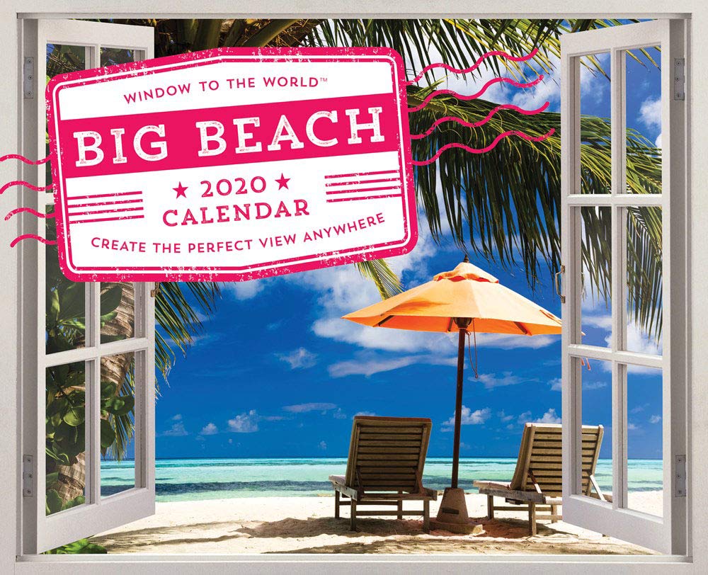 The 2020 Big Beach Wall Poster Calendar: Create the Perfect View Anywhere