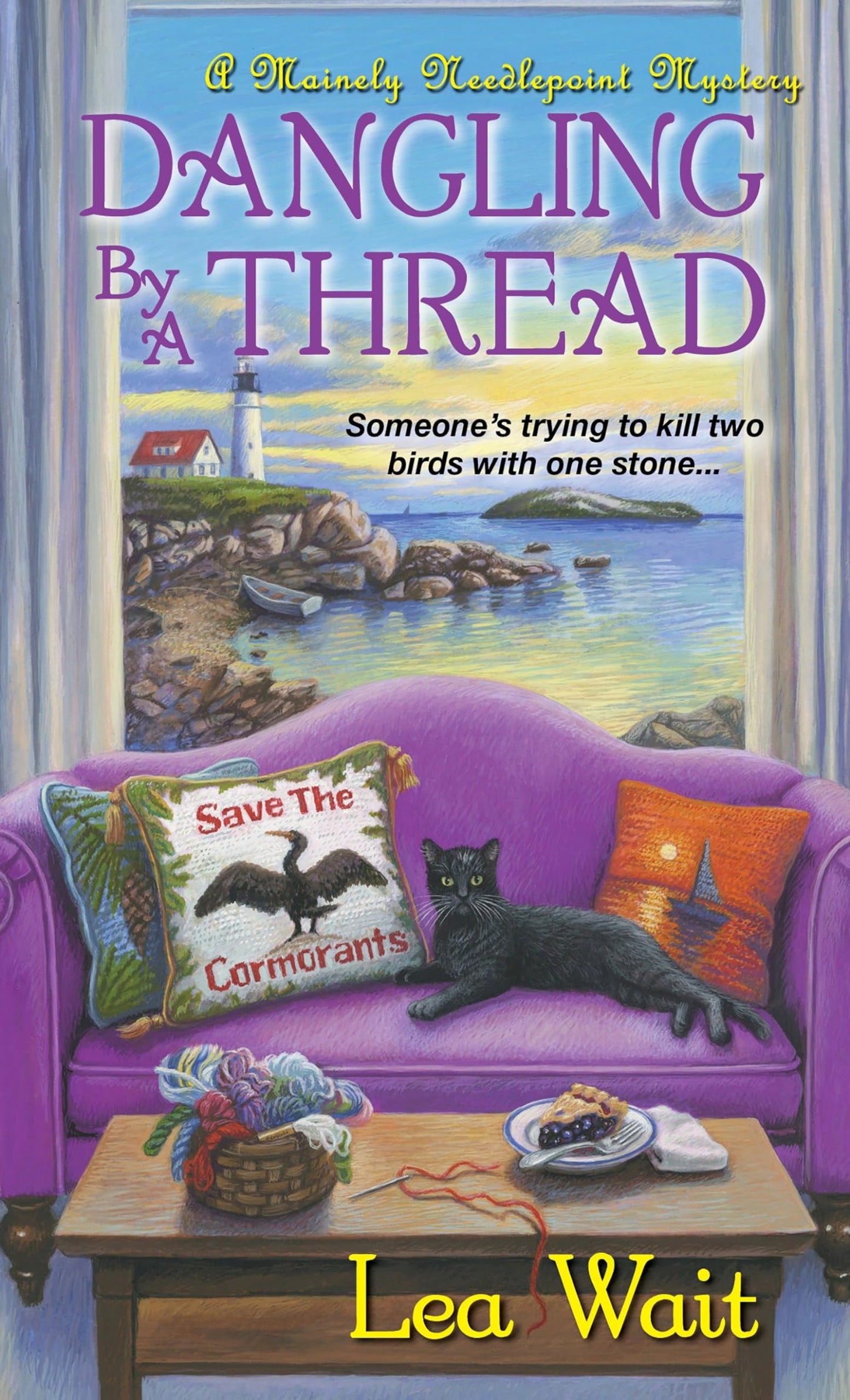Dangling by a Thread (A Mainely Needlepoint Mystery)