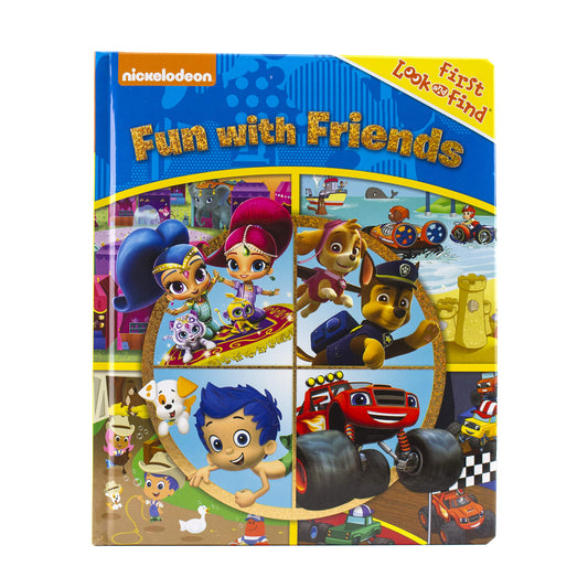 Nickelodeon PAW Patrol, Bubble Guppies, Blaze and More! - Fun with Friends First Look and Find - PI Kids