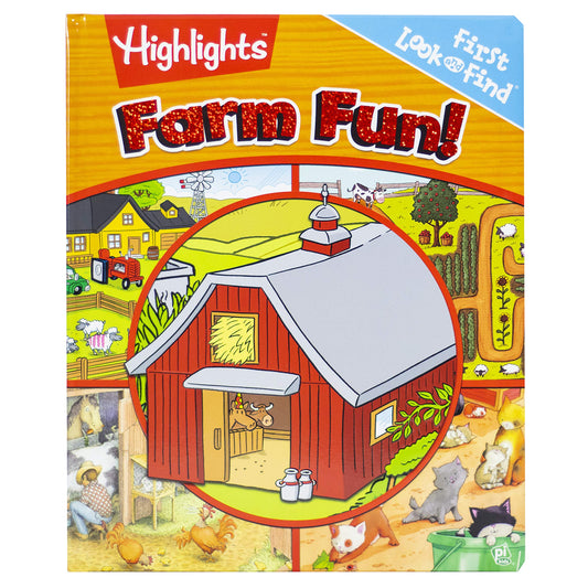 Highlights - Farm Fun! First Look and Find - PI Kids