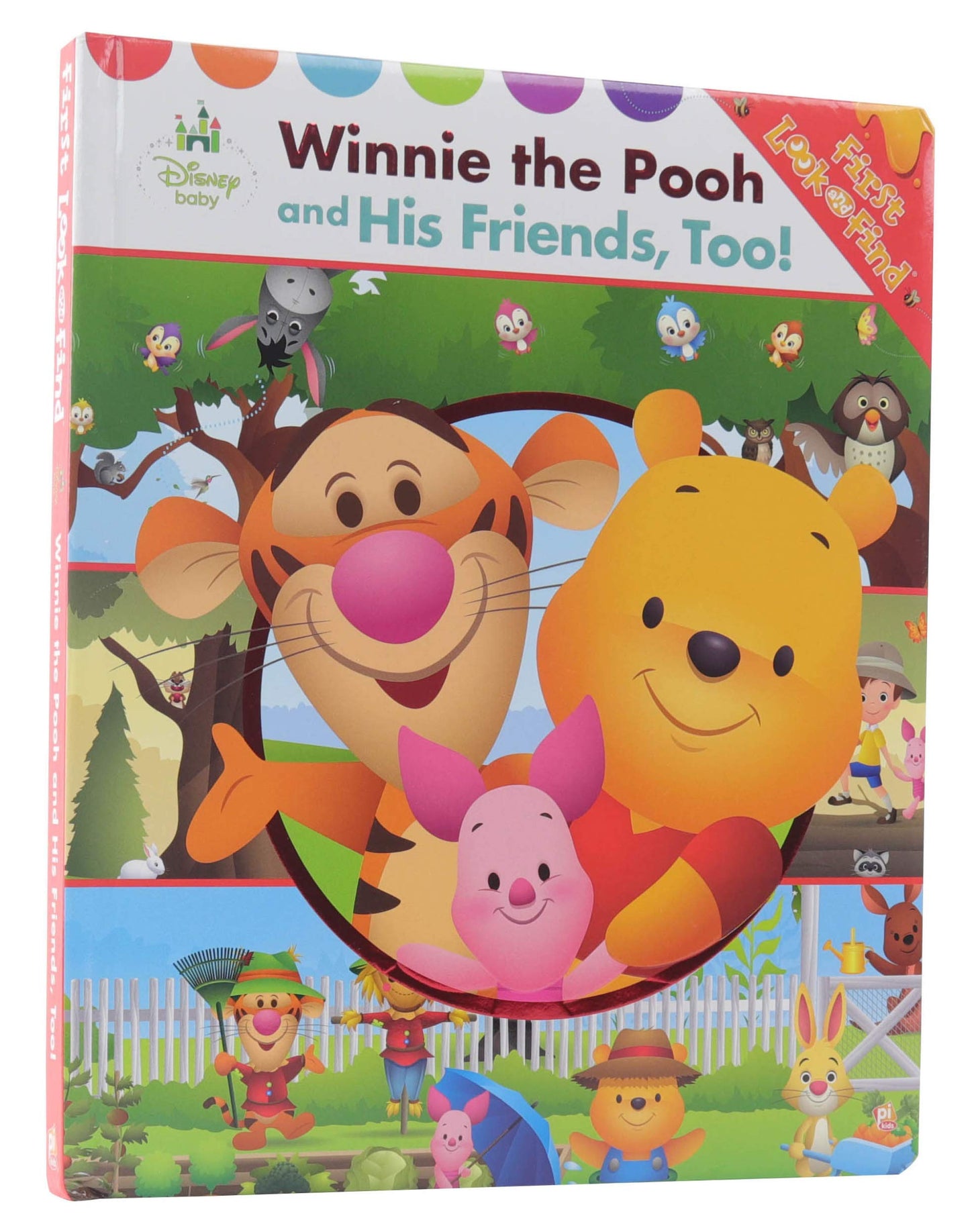 Disney Baby - Winnie the Pooh and His Friends, Too! First Look and Find Activity Book - PI Kids