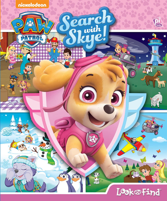 Nickelodeon Paw Patrol - Search with Skye - Look and Find Activity Book - PI Kids