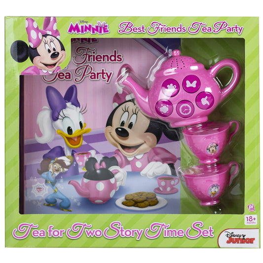 Disney Junior Minnie Mouse - Best Friends Tea Party: Tea for Two Story Time Set - PI Kids