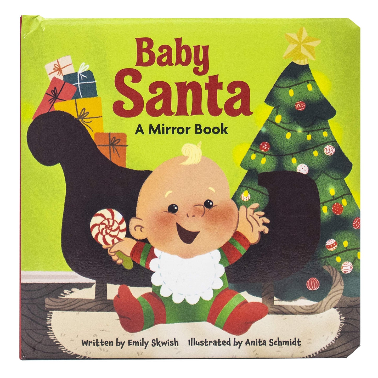 Baby Santa - Baby's First Look and Find Mirror Book - PI Kids