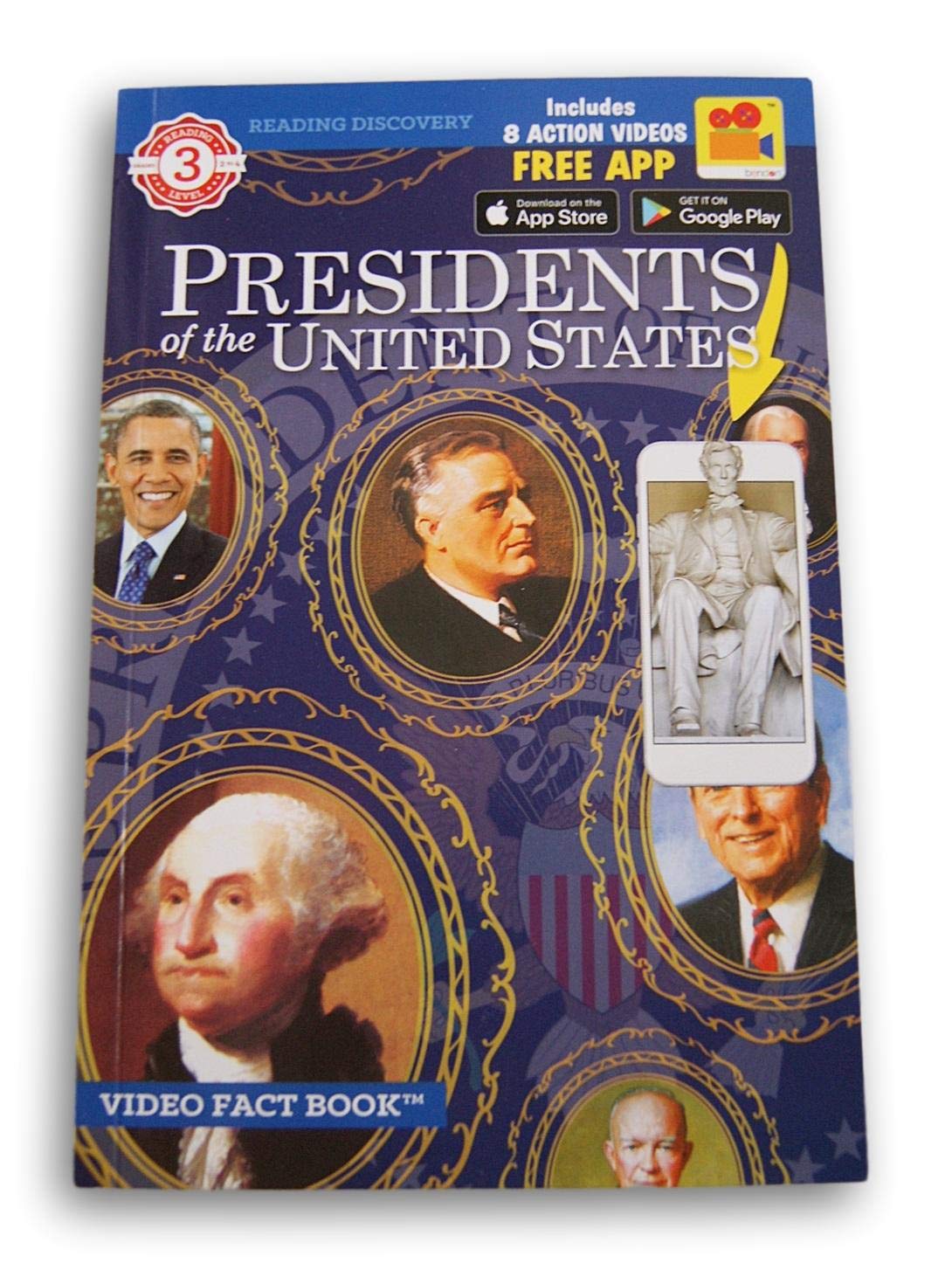 Bendon Reading Discovery Book Level 3 - Presidents of The United States - Grades 2-4