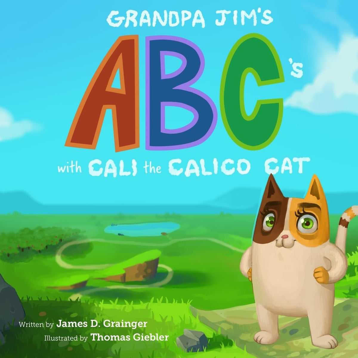 Grandpa Jim's ABC's with Cali the Calico Cat