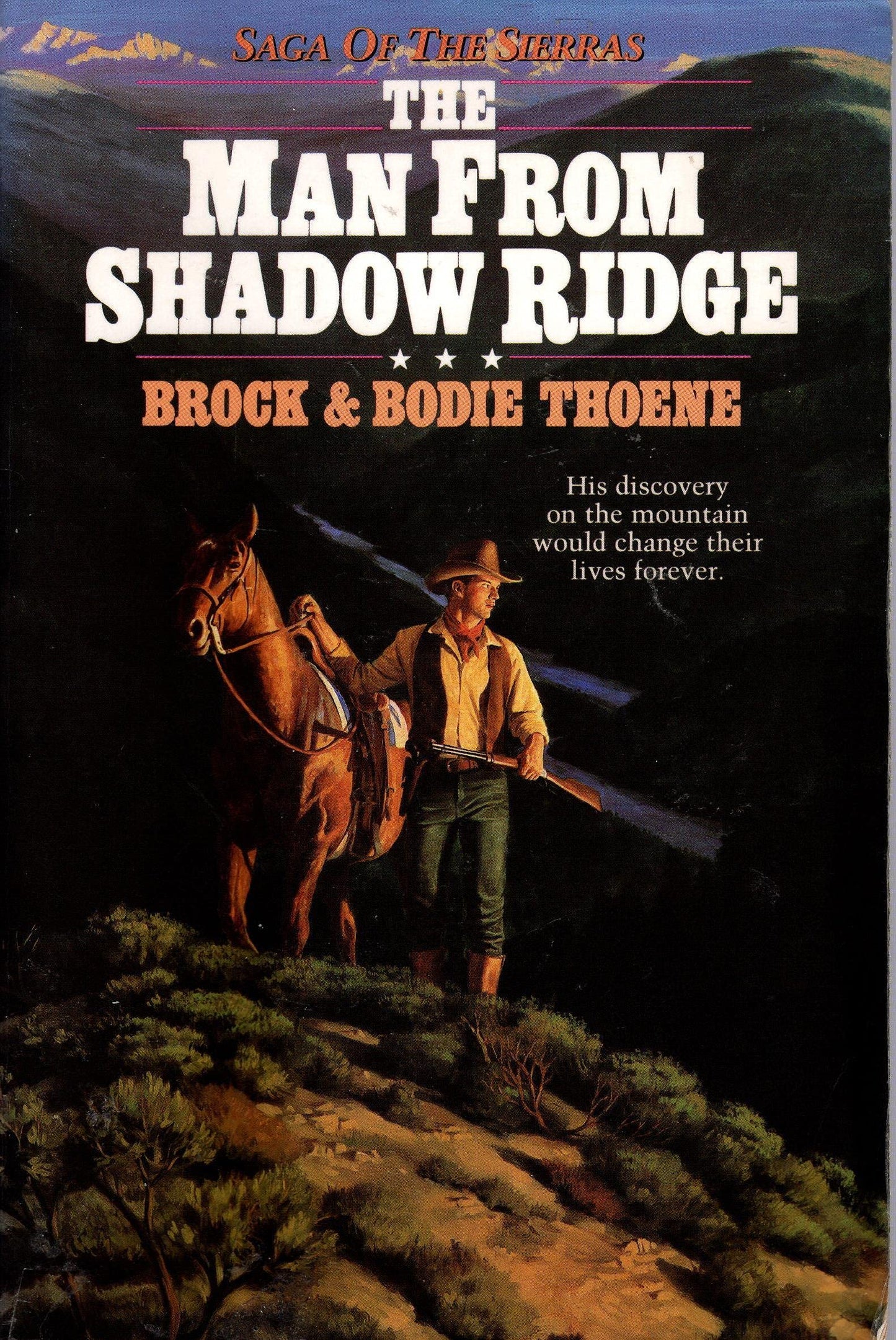 The Man from Shadow Ridge (Saga of the Sierras)