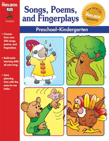 Songs Poems & Fingerplays Gr Pk-k