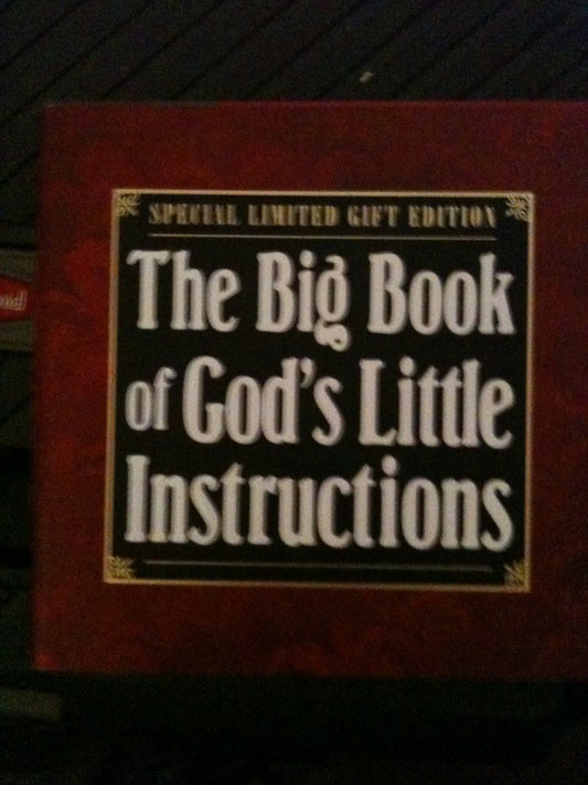 The Big Book of God's Little Instructions (God's Little Instruction Book Series)