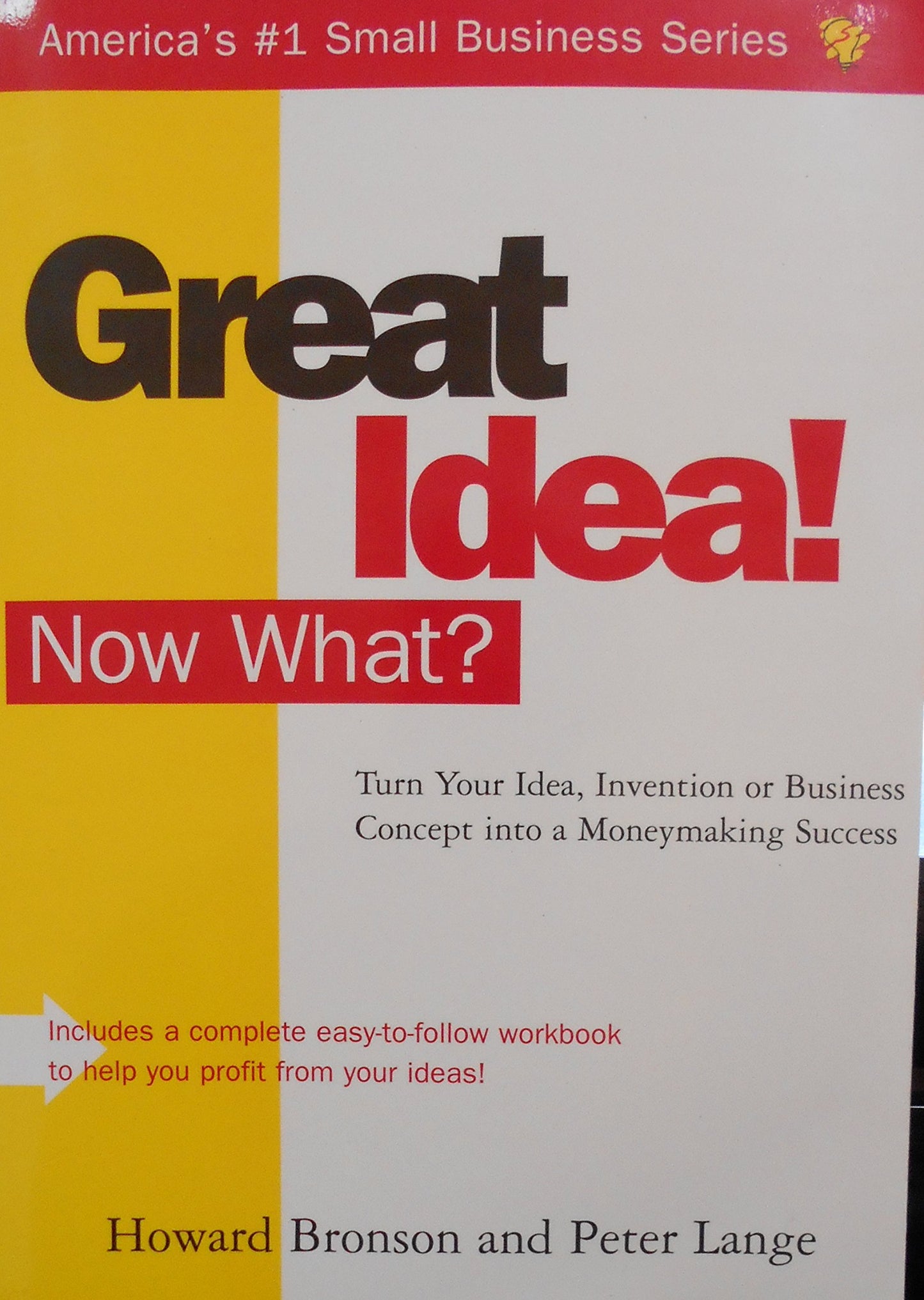 Great Idea! Now What? (Small Business Sourcebooks)