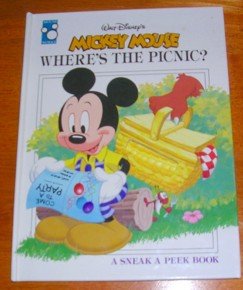 Mickey Mouse: Where's the Picnic? (A Sneak a Peek Book)