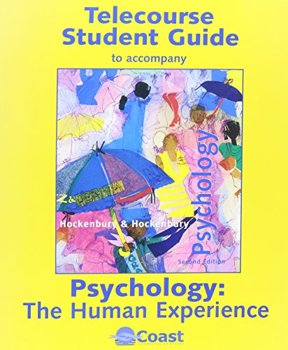 Telecourse Student Guide: for Hockenbury Psychology 2e