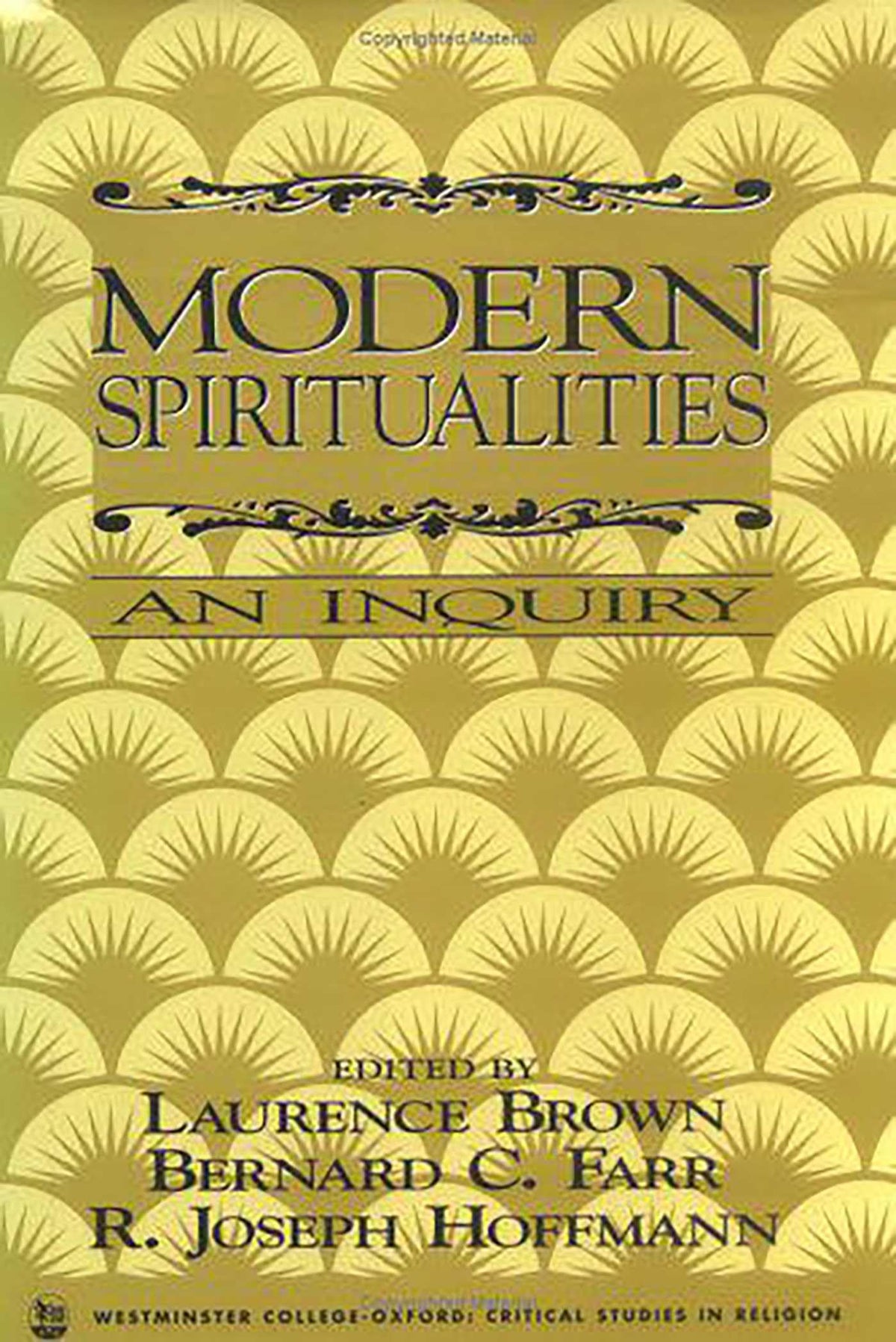 Modern Spiritualities: An Inquiry