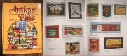 Antique Tins Identification & Values, Book 2 - 3619