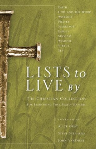 Lists to Live By: The Christian Collection: For Everything That Really Matters