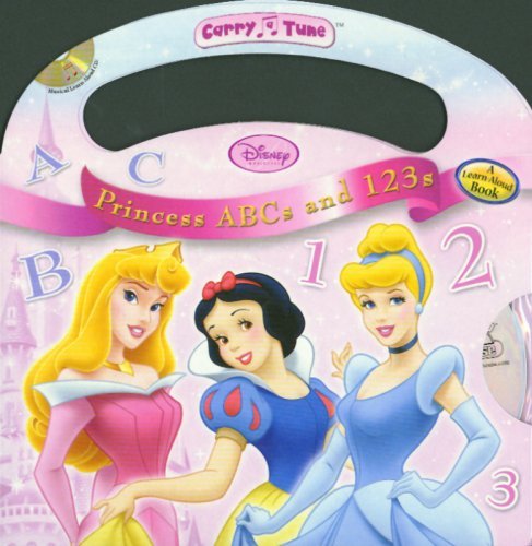 Disney Princess Abcs And 123s [Book & CD] (carry Tune)