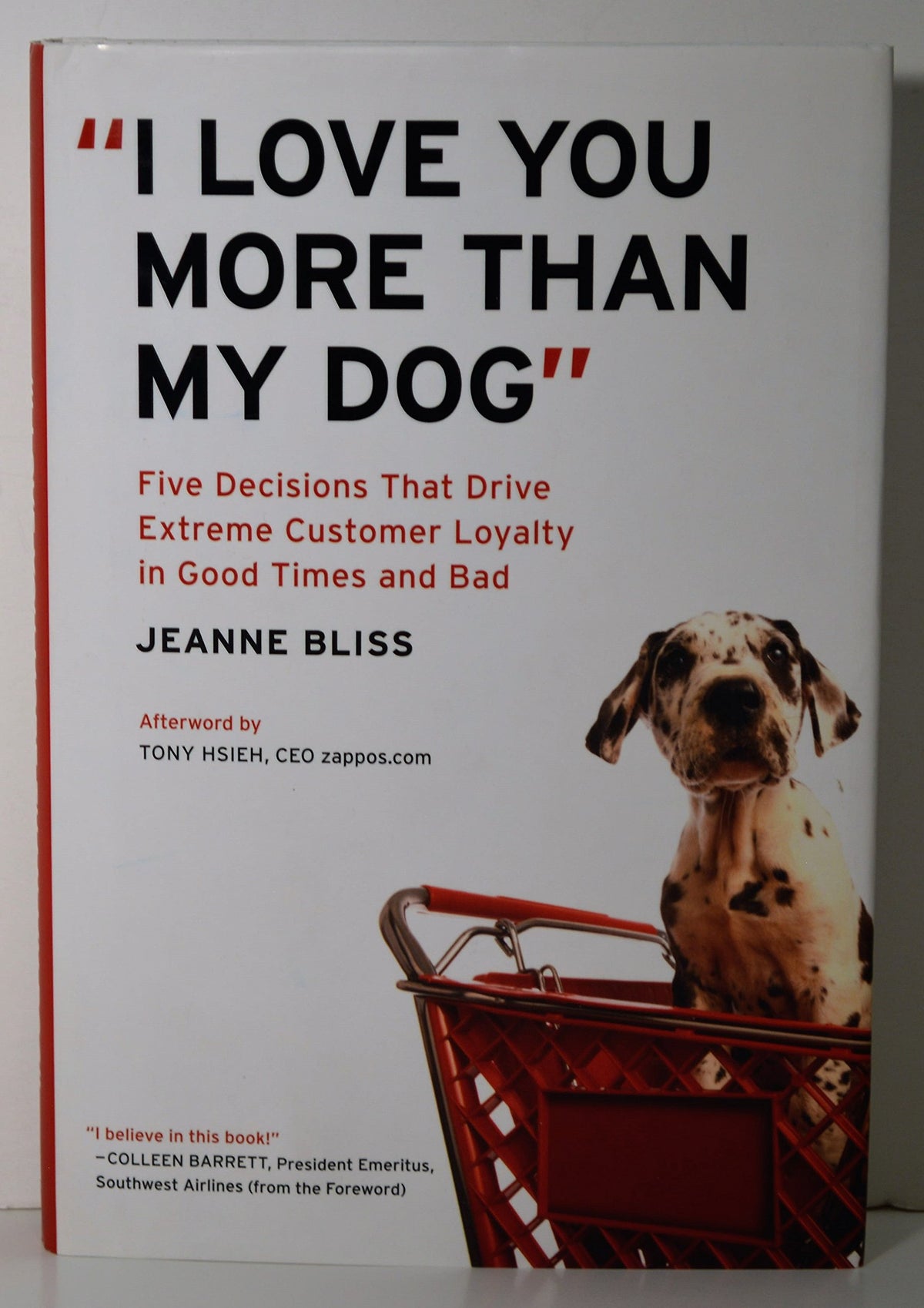 I Love You More Than My Dog: Five Decisions That Drive Extreme Customer Loyalty in Good Times and Bad