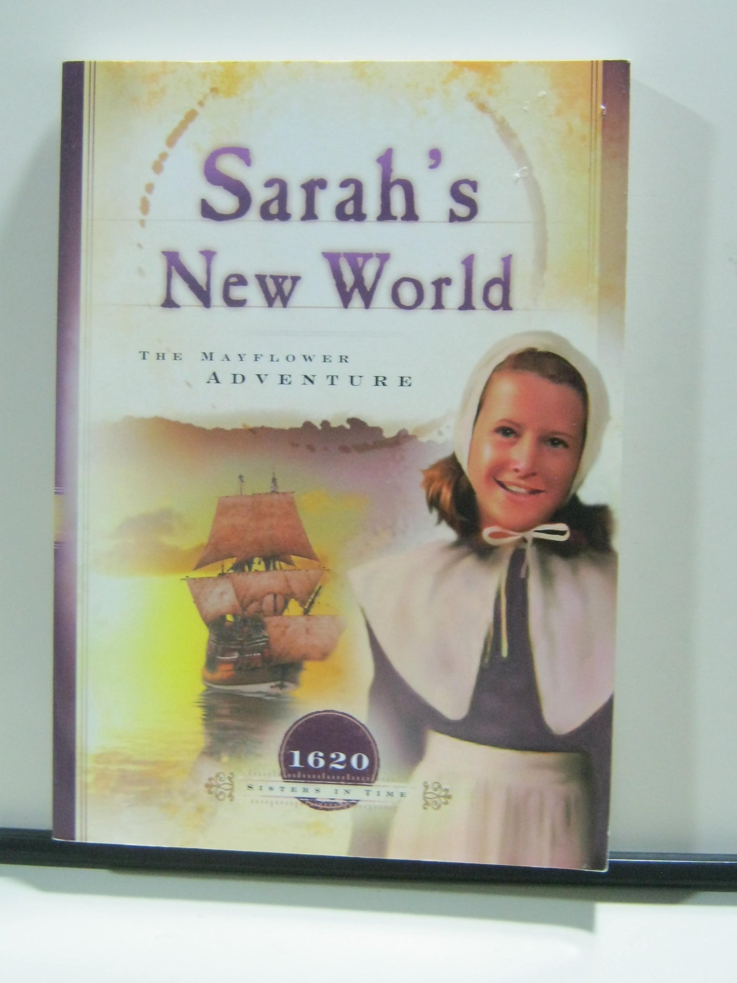 Sarah's New World: The Mayflower Adventure (1620) (Sisters in Time #1)