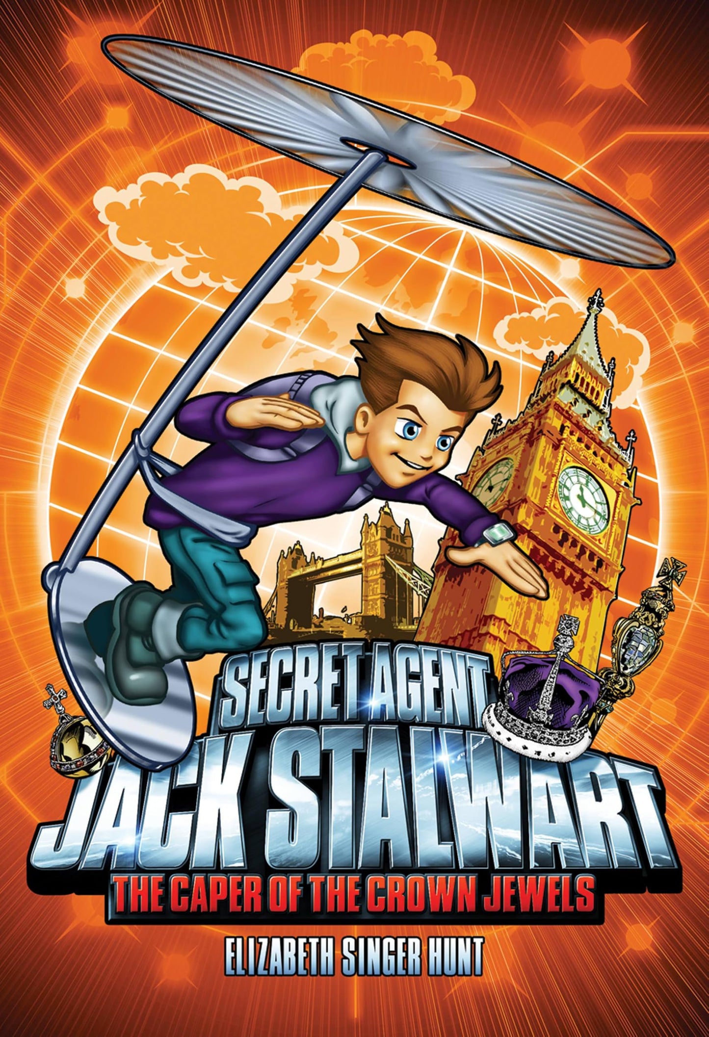 The Caper of the Crowned Jewels (Secret Agent Jack Stalwart Book 4)