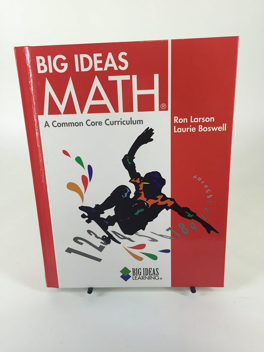 Big Ideas Math  a Common Core Curriculum (Red)