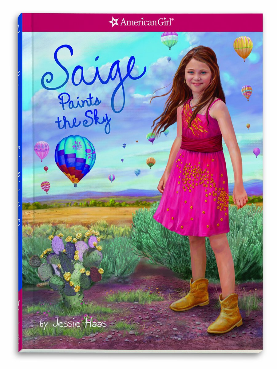 Saige Paints the Sky (American Girl, 2)