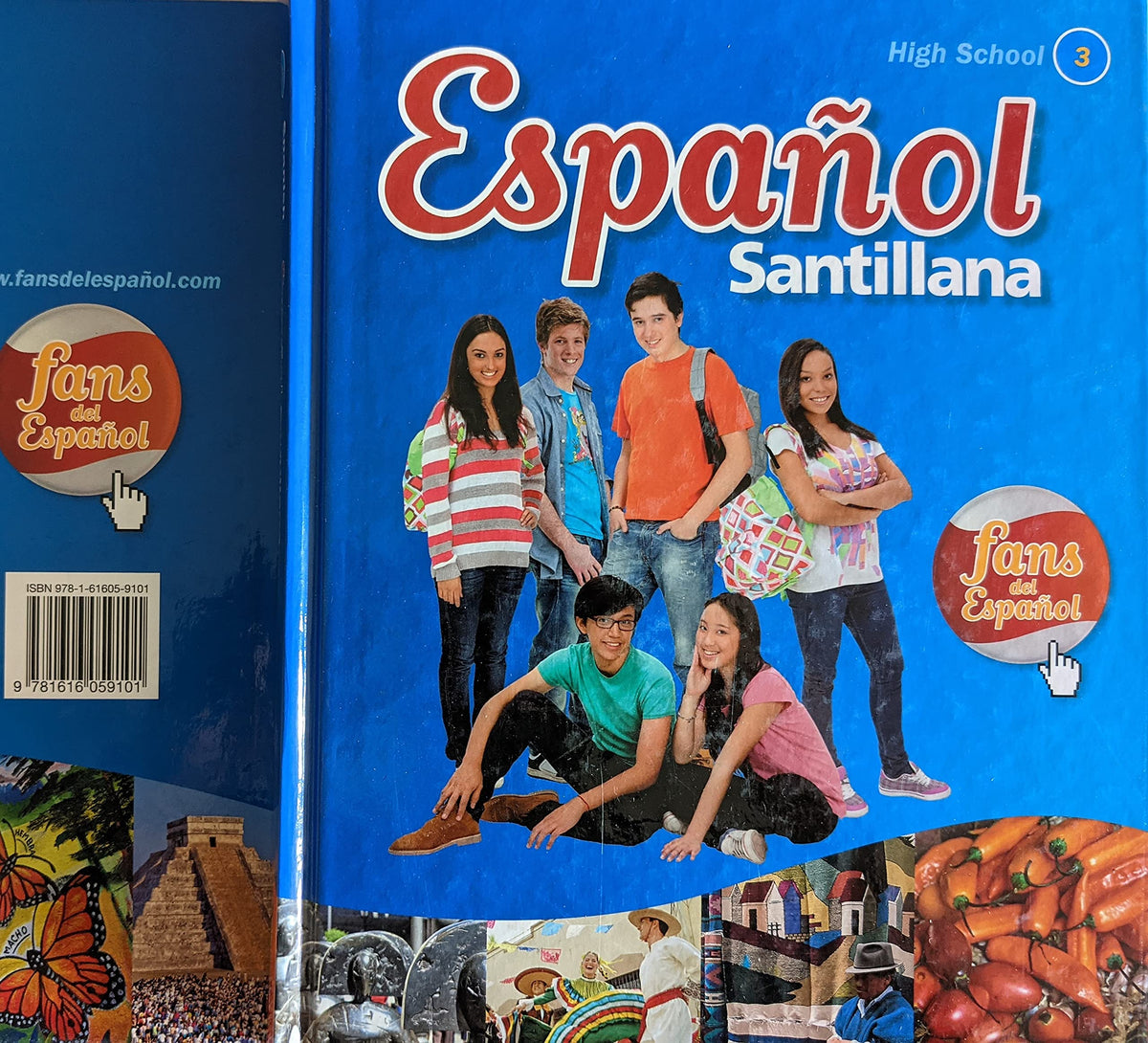 Espanol Santillana High School 3 with Audio Cd