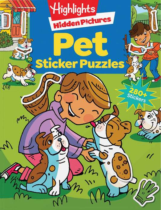 Pet Sticker Puzzles (Highlights™ Sticker Hidden Pictures®)