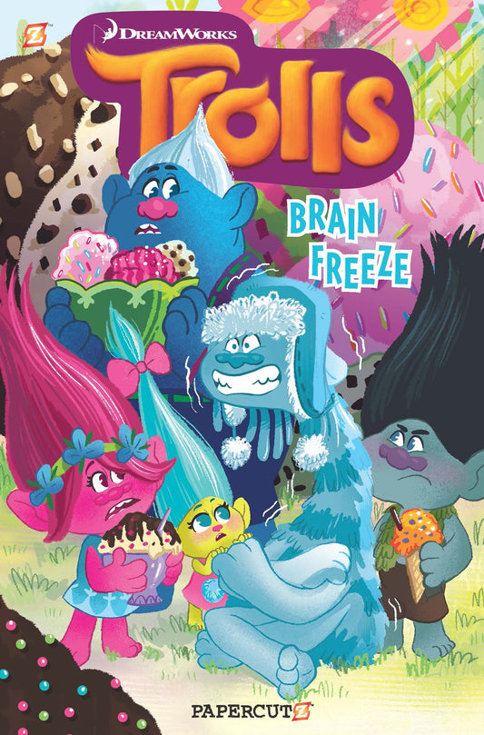 Trolls Graphic Novels #4: Brain Freeze