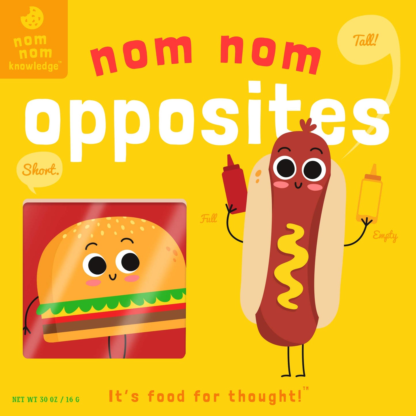 Nom Nom: Opposites (Nom Nom Knowledge, 3) (Volume 3)