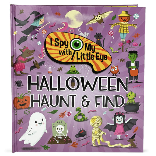 I Spy With My Little Eye Halloween Haunt & Find - Kids Search, Find, and Seek Activity Book, Ages 3, 4, 5, 6+