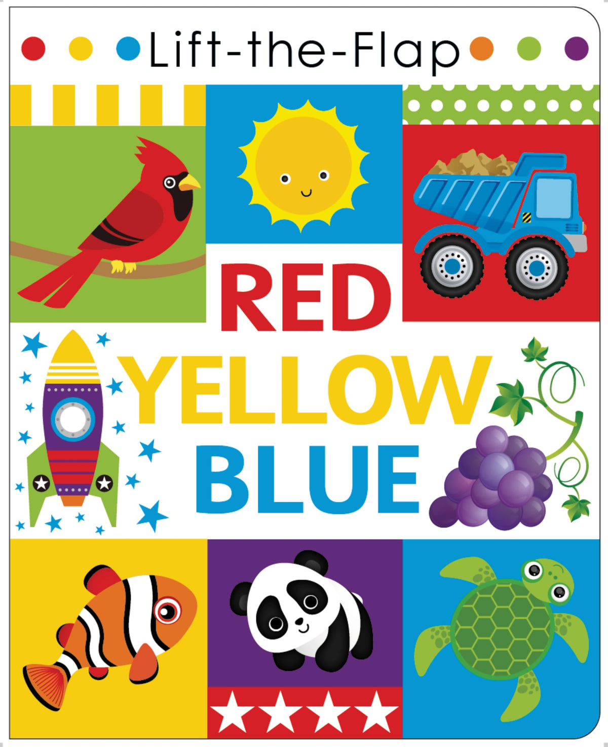 Red, Yellow, Blue- Lift the Flap Activity Kids Books - Childrens Books, Toddler Books