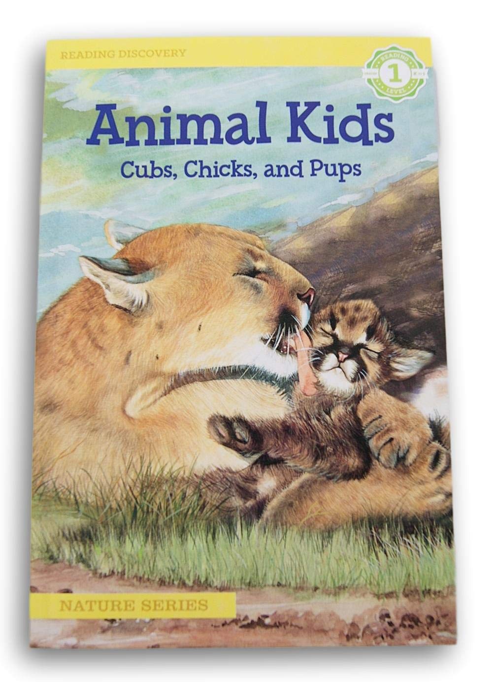 Bendon Reading Discovery Book Level 1 - Animal Kids - Cubs, Chicks, and Pups - for Grades K-1