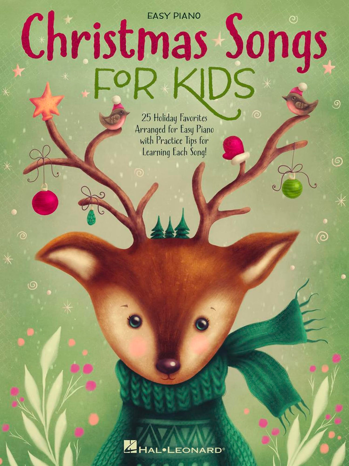 Christmas Songs for Kids | Easy Piano Songbook includes 25 Holiday Favorites with Lyrics for Beginners | Fun and Simple Christmas Sheet Music for Young Pianists | Practice Tips and Festive Tunes