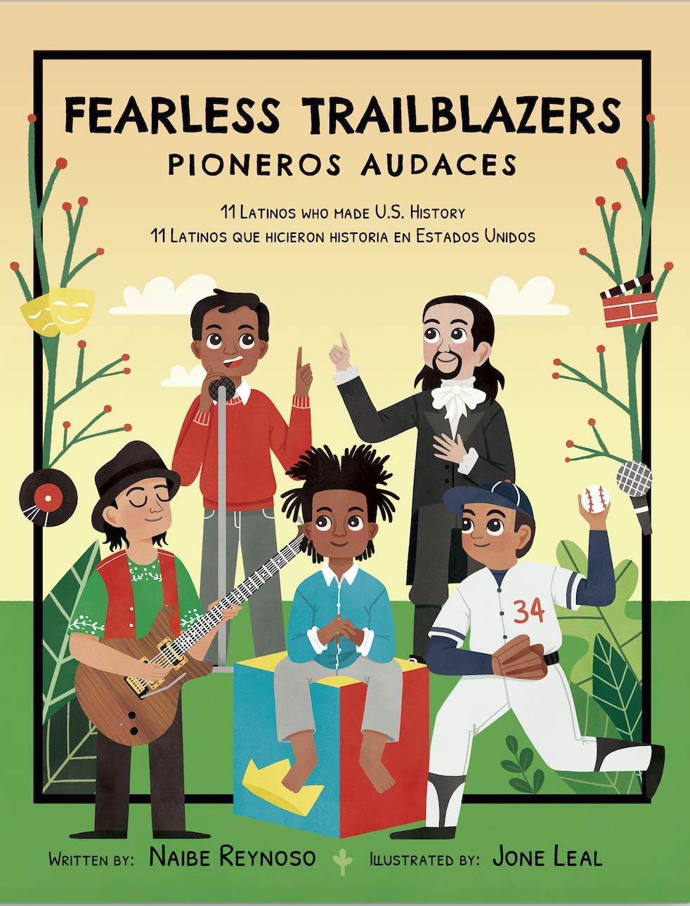 Fearless Trailblazers: 11 Latinos Who Made U.S History (Little Biographies for Bright Minds, 2) (English and Spanish Edition)