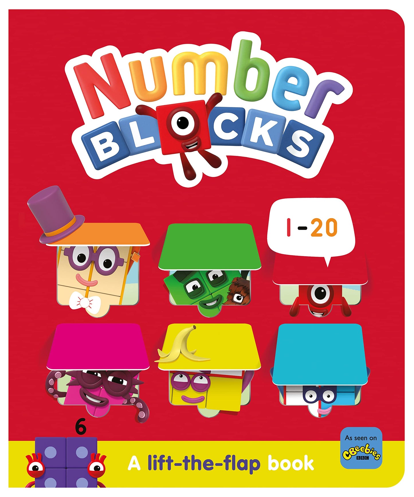 Sweet Cherry Publishing Numberblocks 1-20 a Lift the Flap Book.