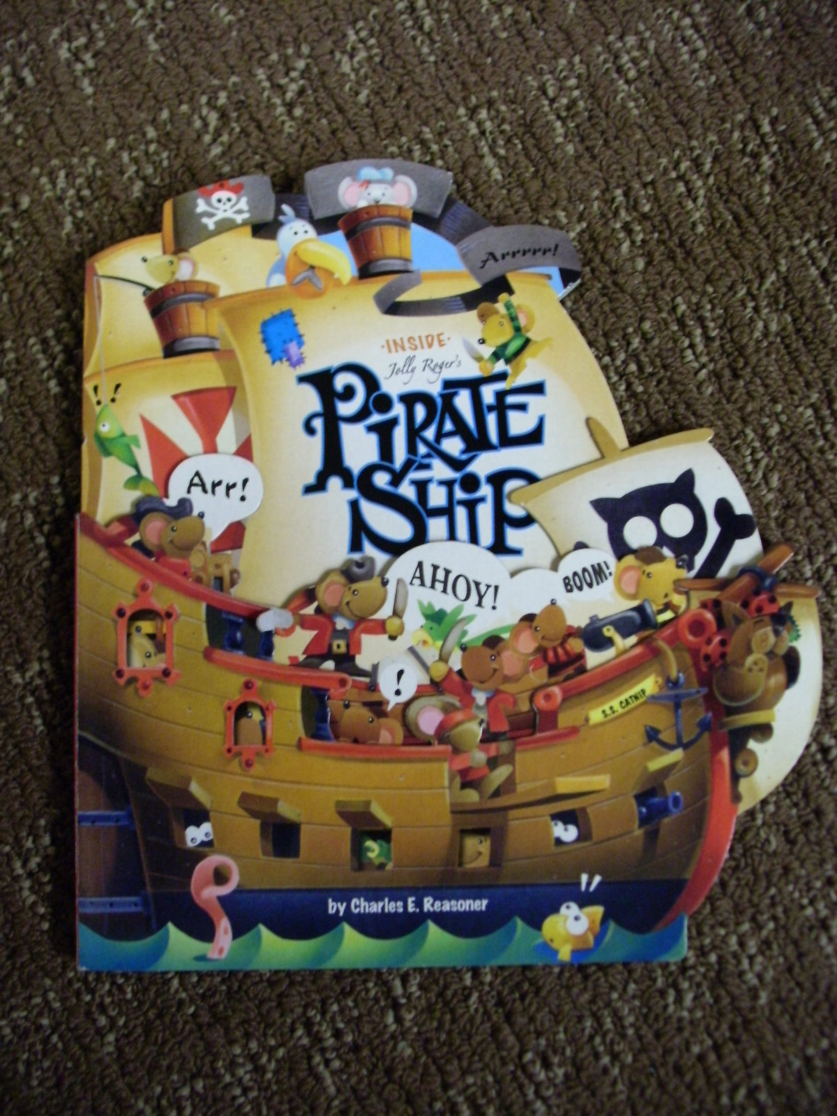 Inside Jolly Roger's Pirate Ship