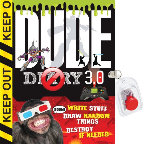 Dude Diary 3.0: Write Stuff Draw Random Things Destroy If Needed Again!