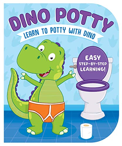 Dino Potty: Fun & Encouraging Potty Training Book for Toddlers Ages 2+ – Rhyming Children’s Book for Boys & Girls – Toddler Potty Book with Colorful Pictures – Perfect Toilet Training Gift